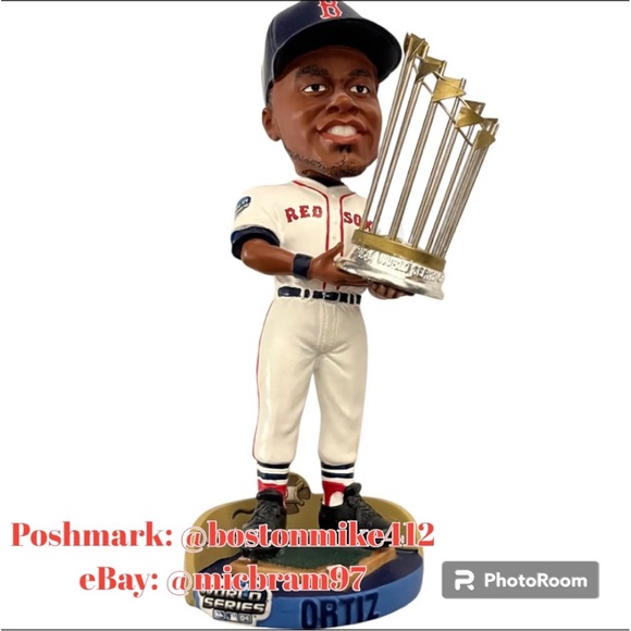 DAVID ORTIZ Bobblehead Boston Red Sox 2004 World Series Champions Big Papi MLB - Picture 4 of 14